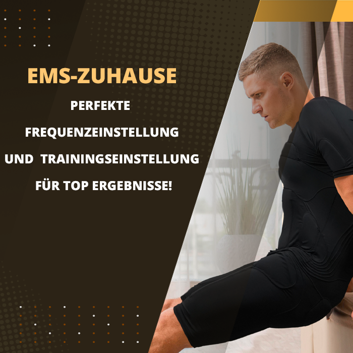 Ein komplettes EMS-Trainingsprogramm für zu Hause: Frequenzen und Dauer für ein effizientes Workout